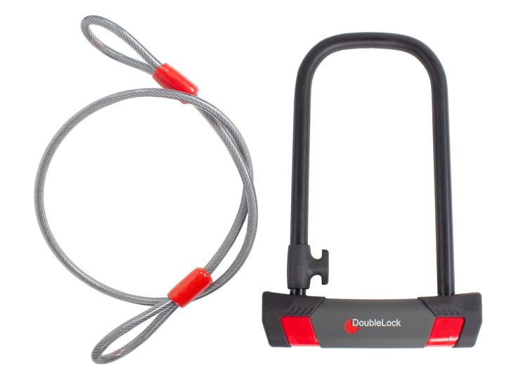 DoubleLock U-Lock beugelslot met kabel