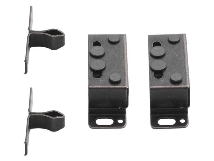Metalen/bronsen dubbele rolsnapper