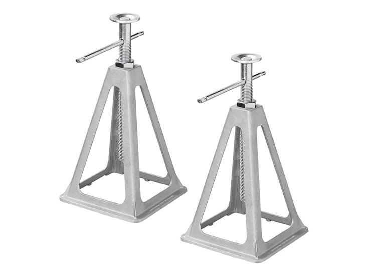 ProPlus aluminium verstelbare steunenset - 2 stuks