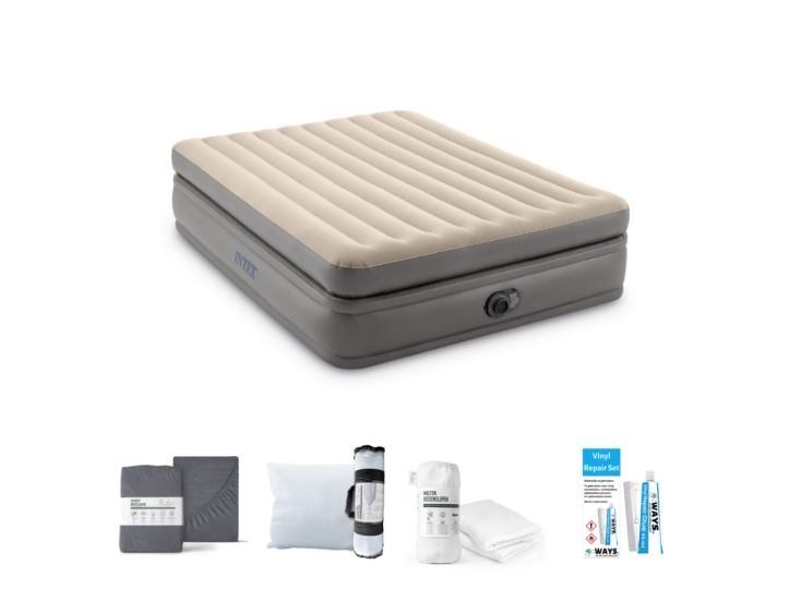 Intex Prime Comfort 203 x 152 cm Luchtbedset - 5-delig