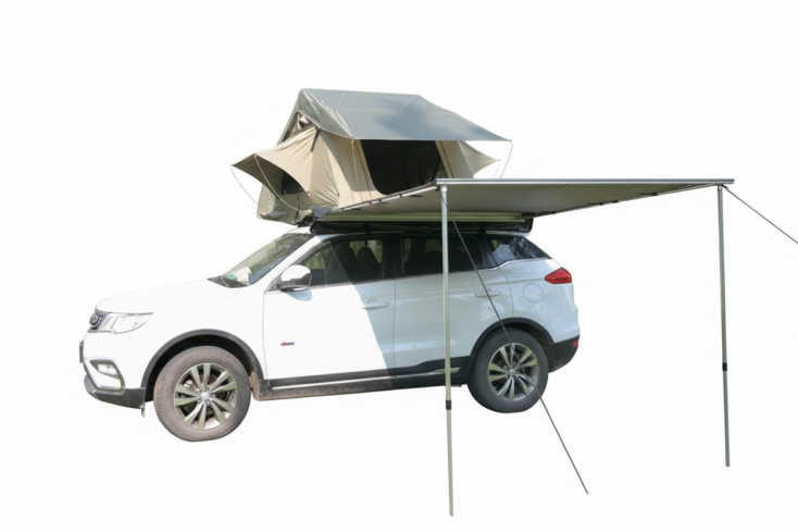 OutdoorU 250 cm luifel - Khaki