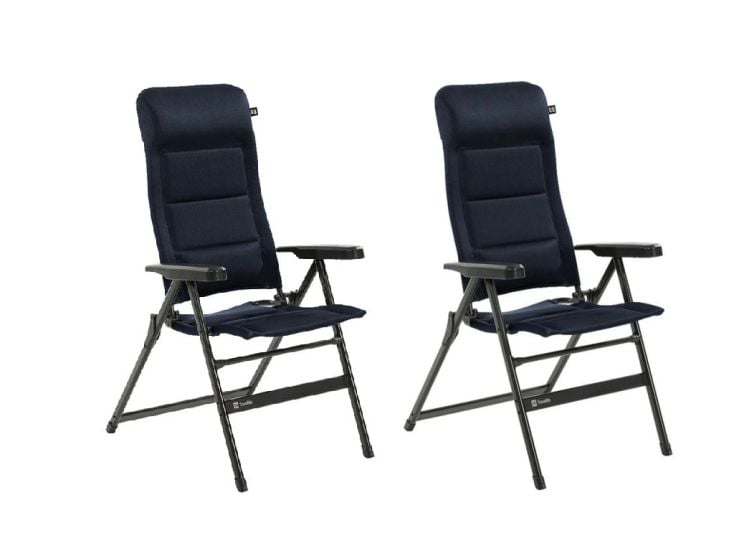 Travellife Barletta comfort 2022 set van 2 stoelen - Blue