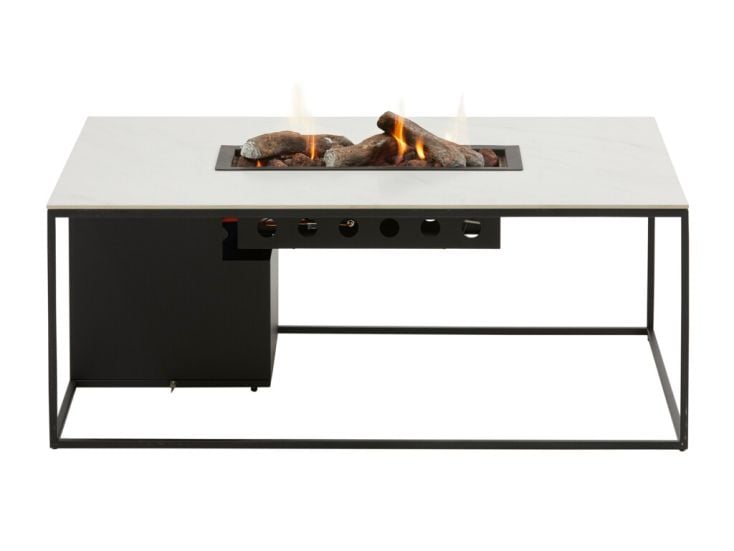 Cosi Fires Cosidesign Line vuurtafel - Black/White marble