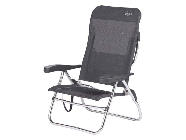 Crespo AL-223 Dark Grey strandstoel