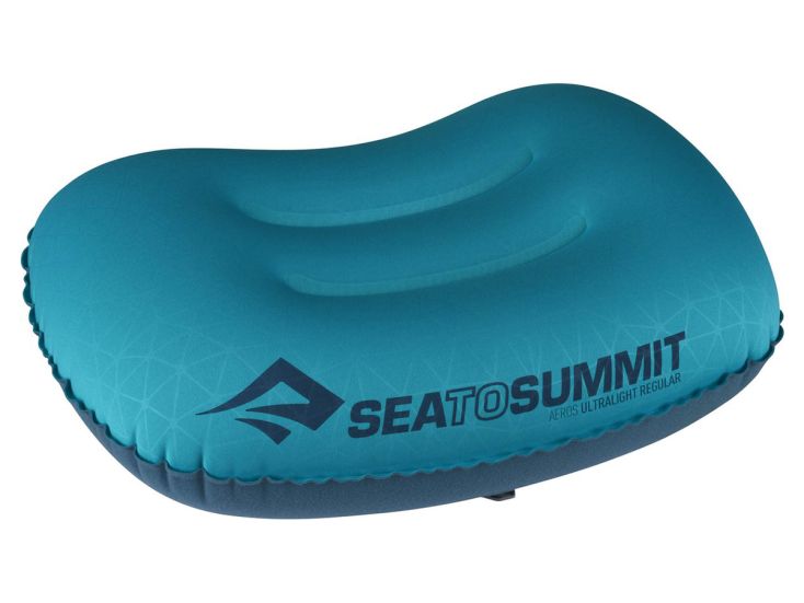Sea to Summit Aeros Ultralight opblaasbaar hoofdkussen - Aqua