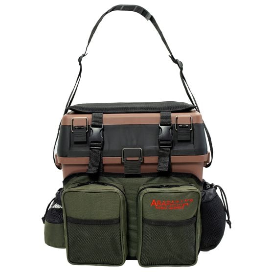 Arapaima Fishing Equipment Paima bruin olijf zitkist
