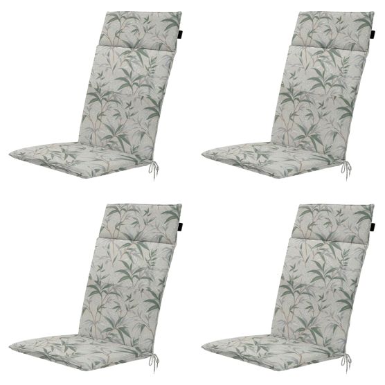 Madison Palma natural Tuinstoelkussen - Set van 4