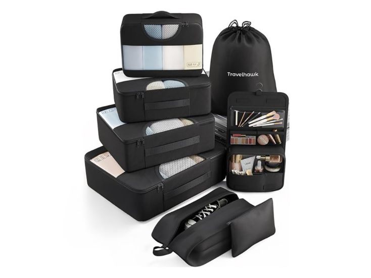 Travelhawk Packing Cubes - set van 8