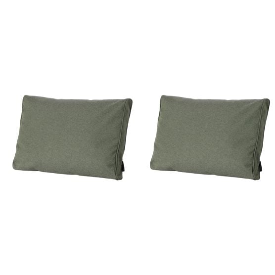 Madison Manchester green Rugkussen - Set van 2