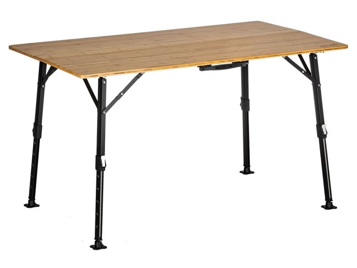 Skandika Tobro bamboe campingtafel - 120 x 70 cm