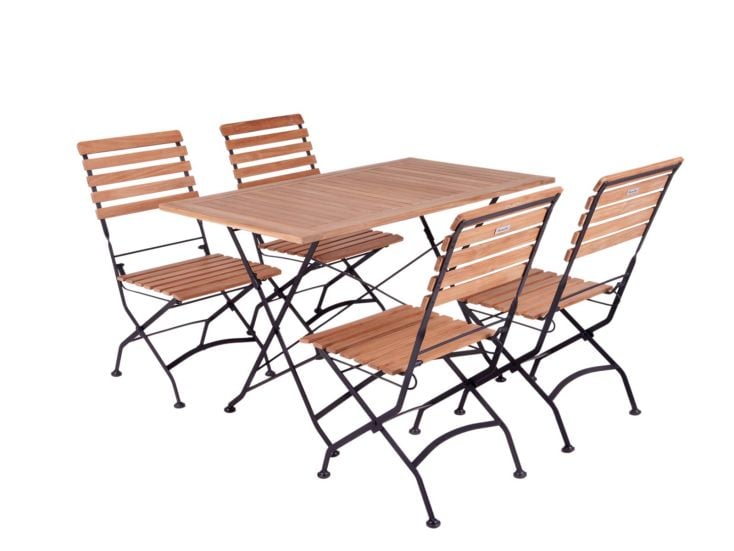 MaximaVida Toscana inklapbare tuinset zonder armleuning - 120cm
