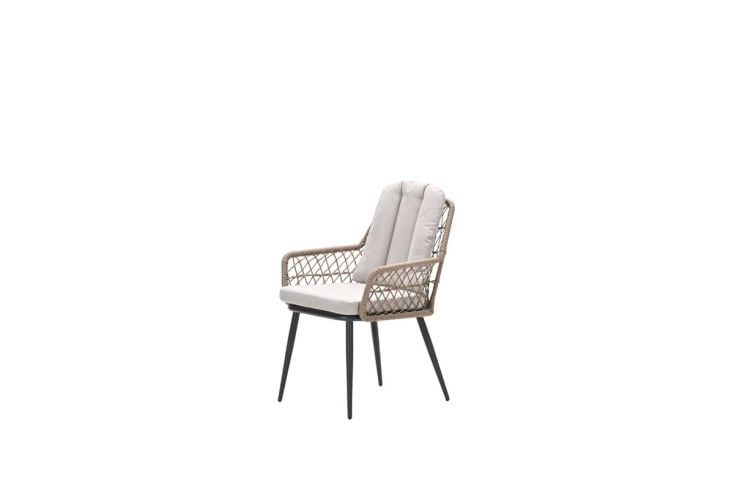Garden Impressions Allasio dining fauteuil - carbon black