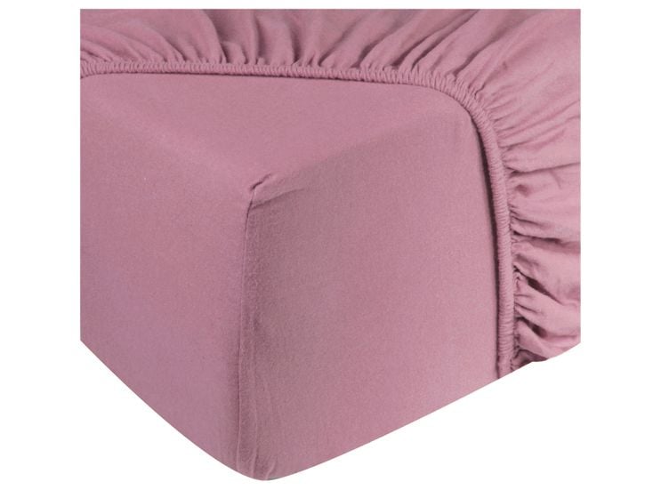 DoubleDry Jersey 90 x 200 cm hoeslaken - Pink