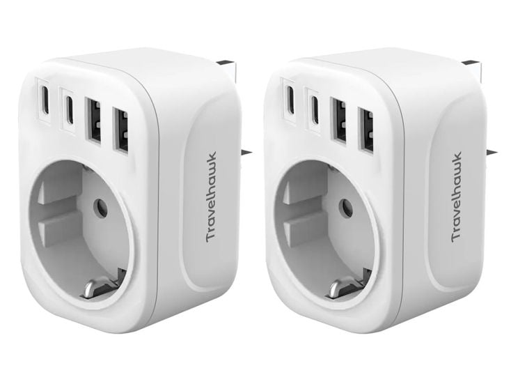 Travelhawk Schuko UK reisstekker