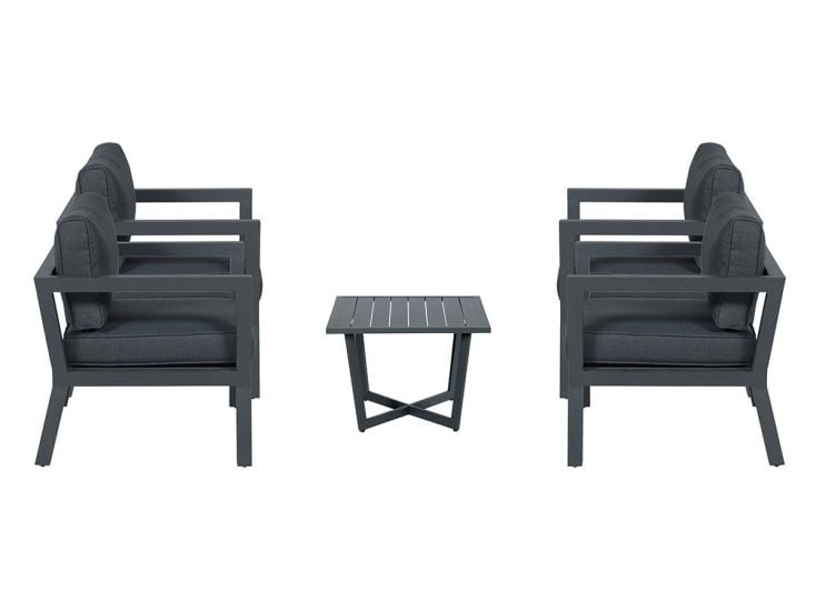 Garden impressions San Luis loungeset - Dark Grey