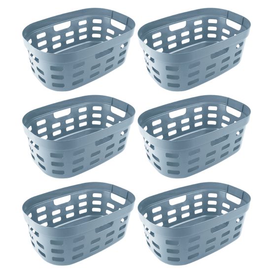 Sunware Sigma home 45 liter set van 6 wasmanden - Blue