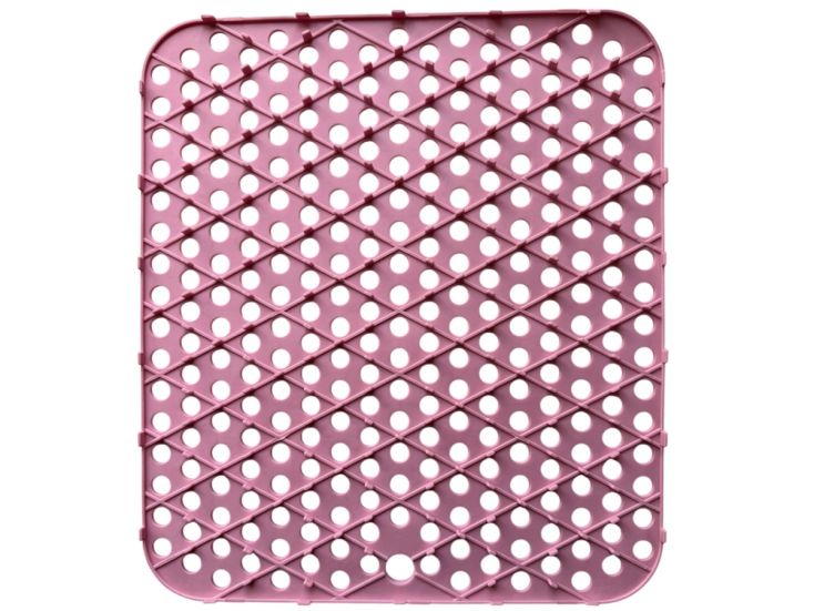 HEM 29,5x26 cm siliconen antislip afdruipmat - Pink