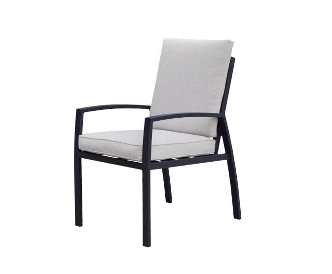 Garden Impressions Vasano dining fauteuil - carbon black