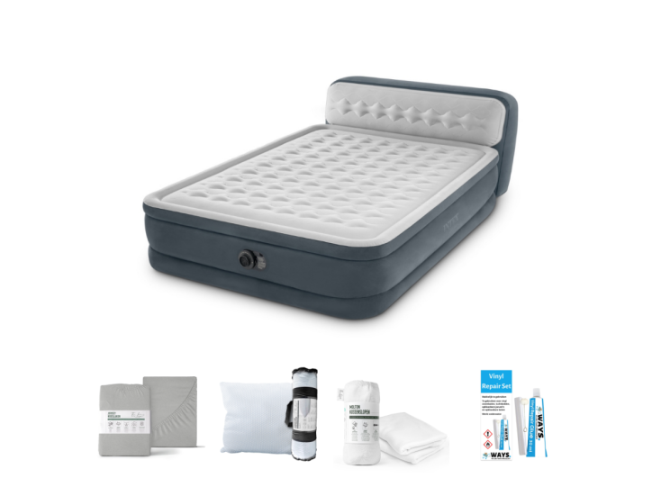 Intex Ultra Plush 236 x 152 cm Luchtbedset - 5-delig