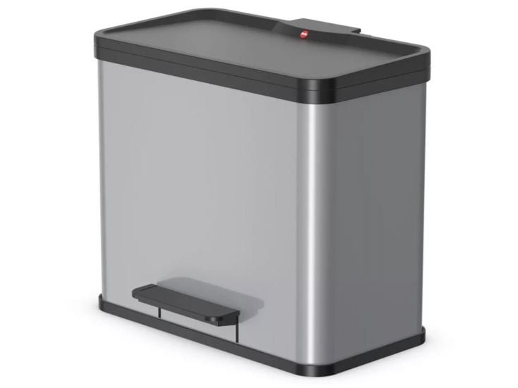 Hailo Öko Duo Plus L prullenbak - 17+9 liter