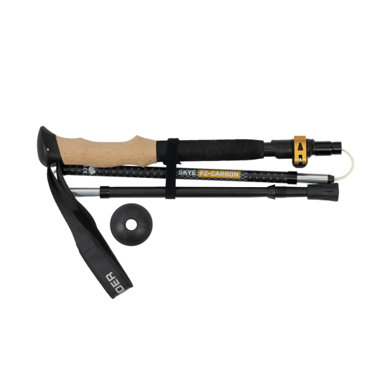 Highlander Skye wandelstok - Zwart