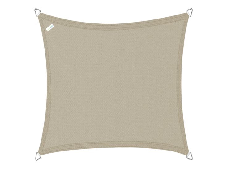 Buitenkado 4x4 taupe HPDE waterdoorlatend schaduwdoek