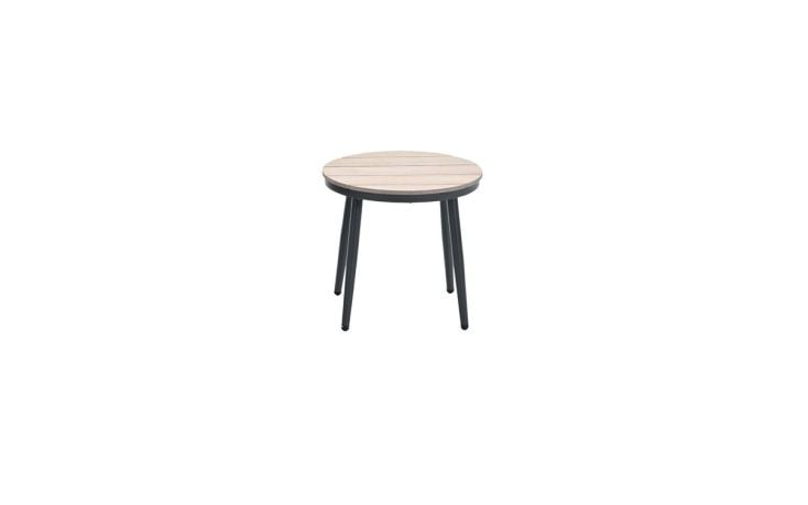 Margriet bijzettafel - Ø50 cm - light teak Vironwood