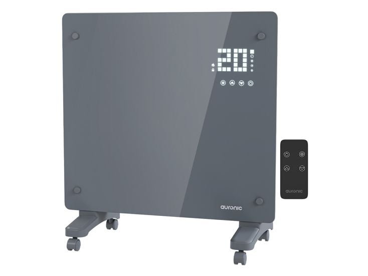 Auronic 1000 watt glazen paneel kachel - Grey