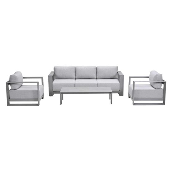 Garden Impressions Malakka taupe - 4-delig - loungeset