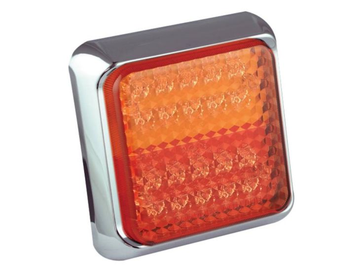 LED Autolamps 100CSTIME 120x120x31mm achterlicht