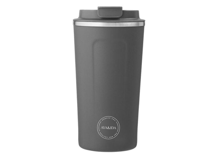 AYA&IDA CUP2GO 500 ml thermosbeker - Dark Grey