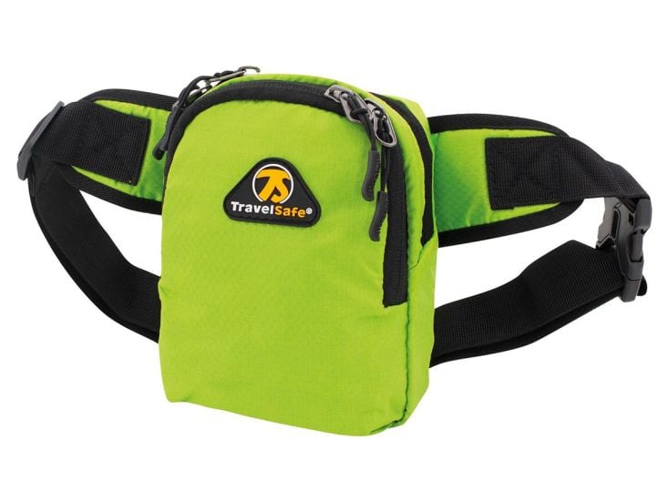 TravelSafe Street Life S polyester heuptasje - Lime