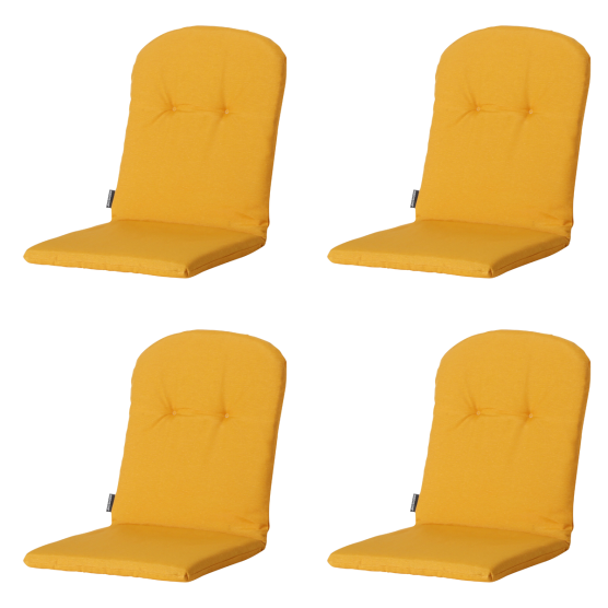 Madison Panama golden glow Kuipstoelkussen - Set van 4