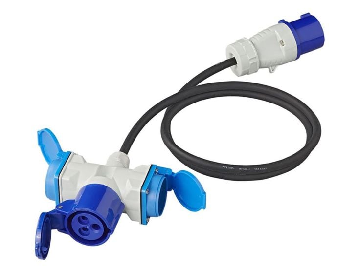 ProPlus CEE naar Schuko verloopkabel - 150 cm