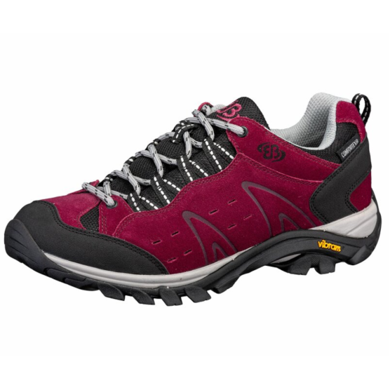 Brütting Mount Bona Low rode dames wandelschoenen