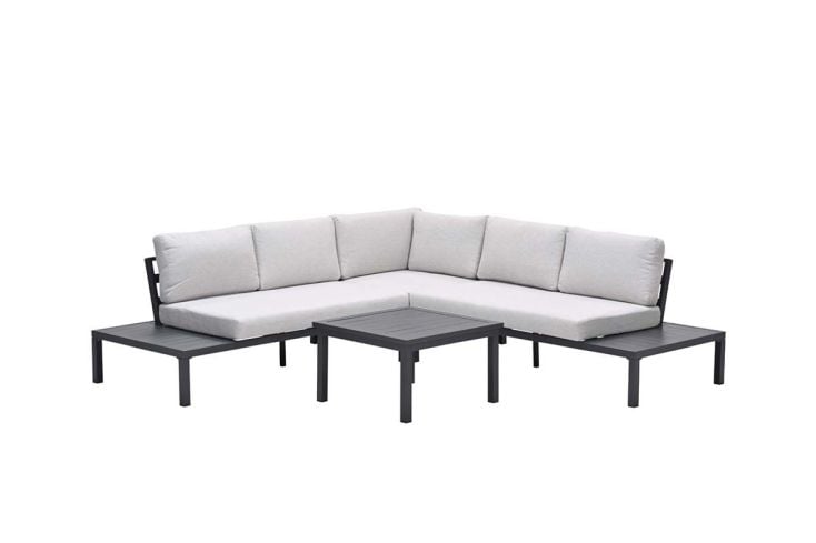 Garden Impressions Prinos 4-delige loungeset - carbon black