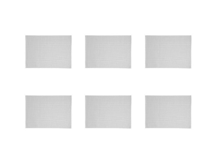 Brunner grijs placemat - set van 6
