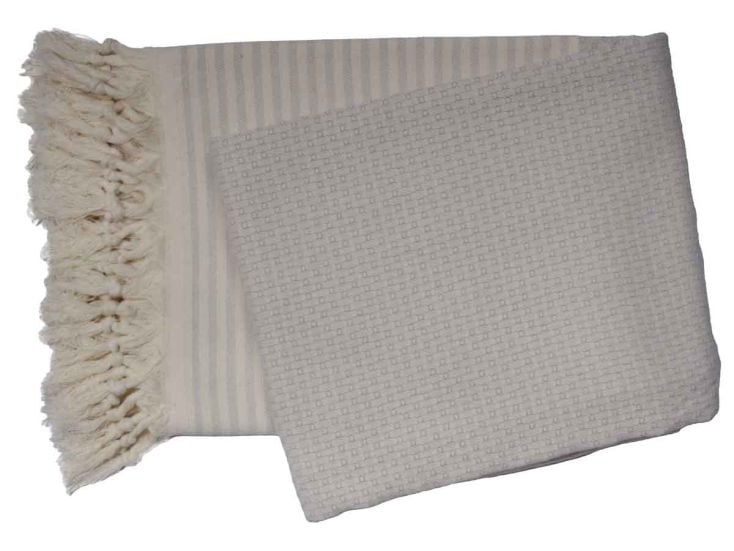 PHLOX 100 x 200 cm hamamdoek - licht grijs