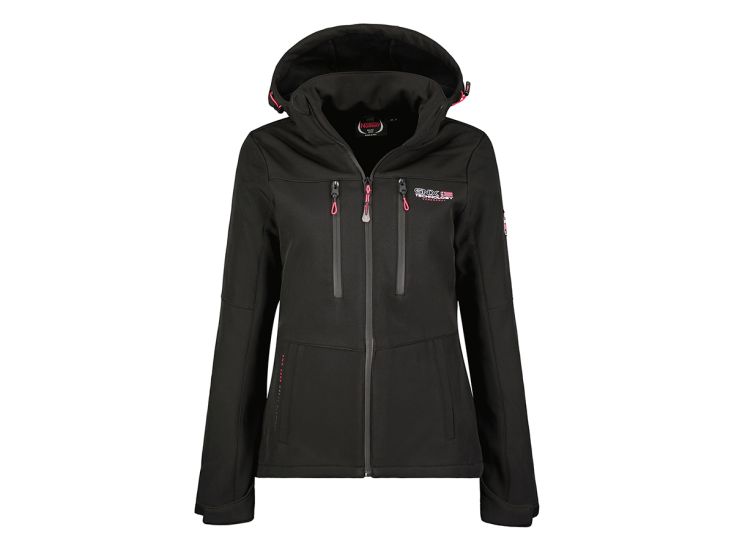 Geographical Norway Timmex Softshell outdoorjas - Black