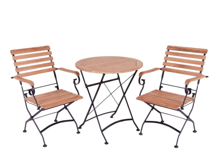 MaximaVida Toscana ronde bistroset met armleuning - 70cm