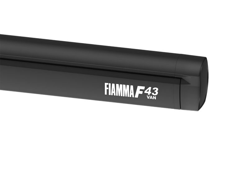 Fiamma F43 Deep Black 300 Royal Grey cassetteluifel