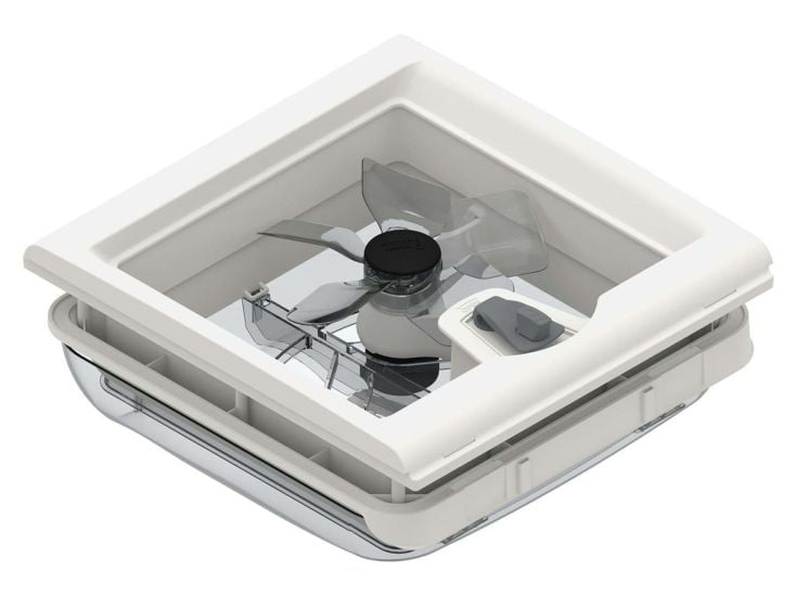 Fiamma Vent 28 F kit Turbo dakluik ventilator