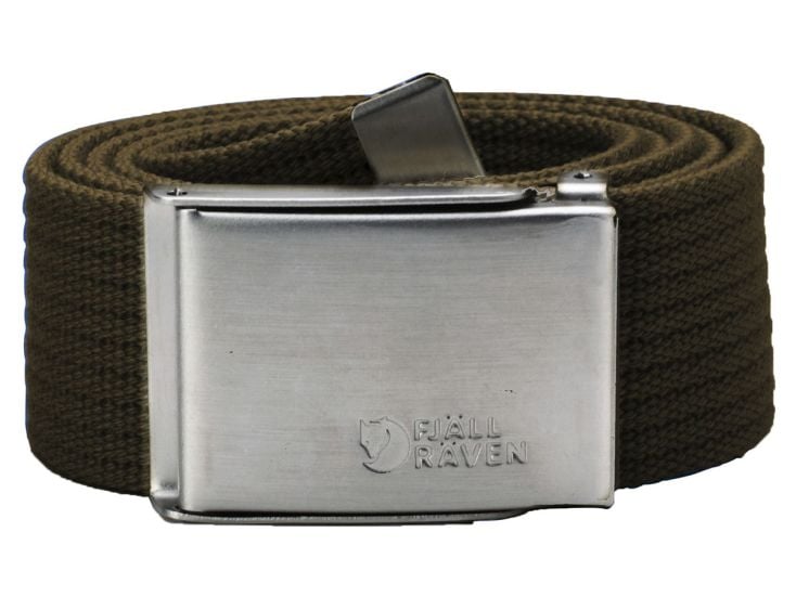 Fjällräven Canvas riem - Dark Olive