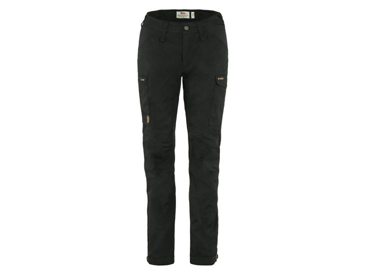 Fjällräven Kaipak Curved Black dames trekkingbroek