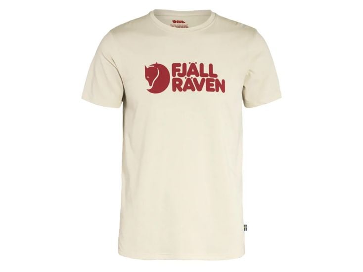 Fjällräven Logo heren T-shirt - Chalk White