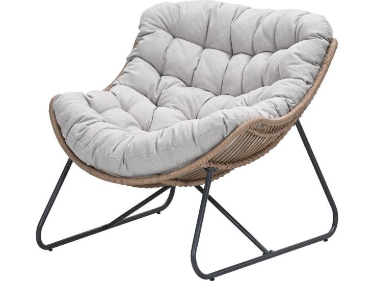 Garden Impressions Luna loungestoel - Desert sand