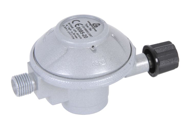 Gasdrukregelaar voor gasblik