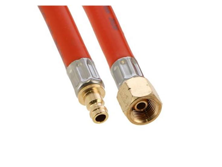 Gimeg PVC 1/4 links x quick release gasslang - 5 meter