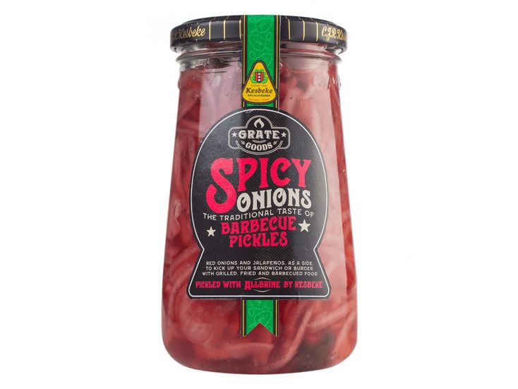 Grate Goods Spicy Onions barbecue pickles