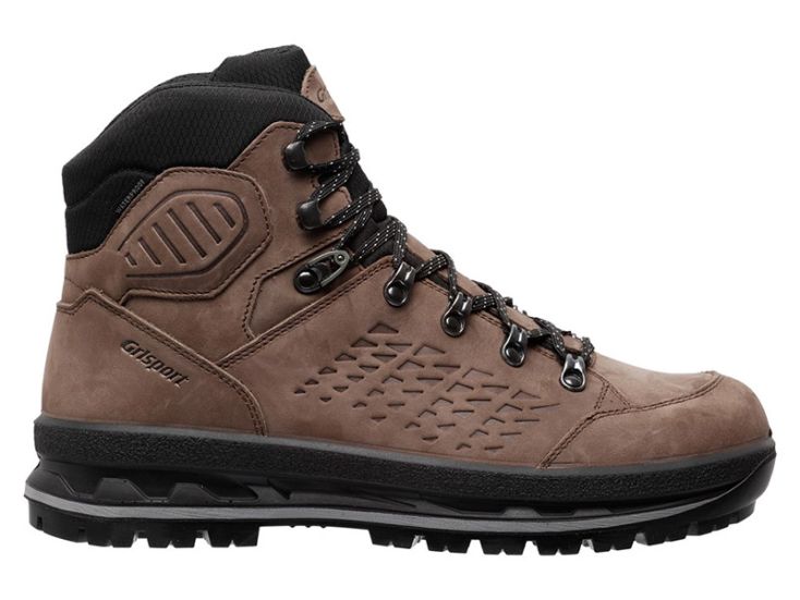 kunstmest Percentage pil Grisport Eiger Mid Brown wandelschoenen